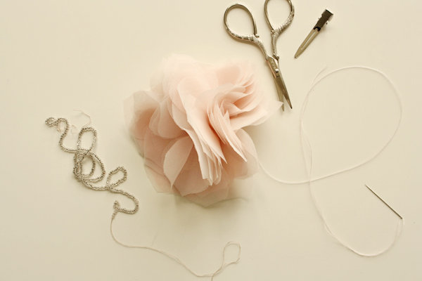 Gorgeous Chiffon and Tulle Flowers